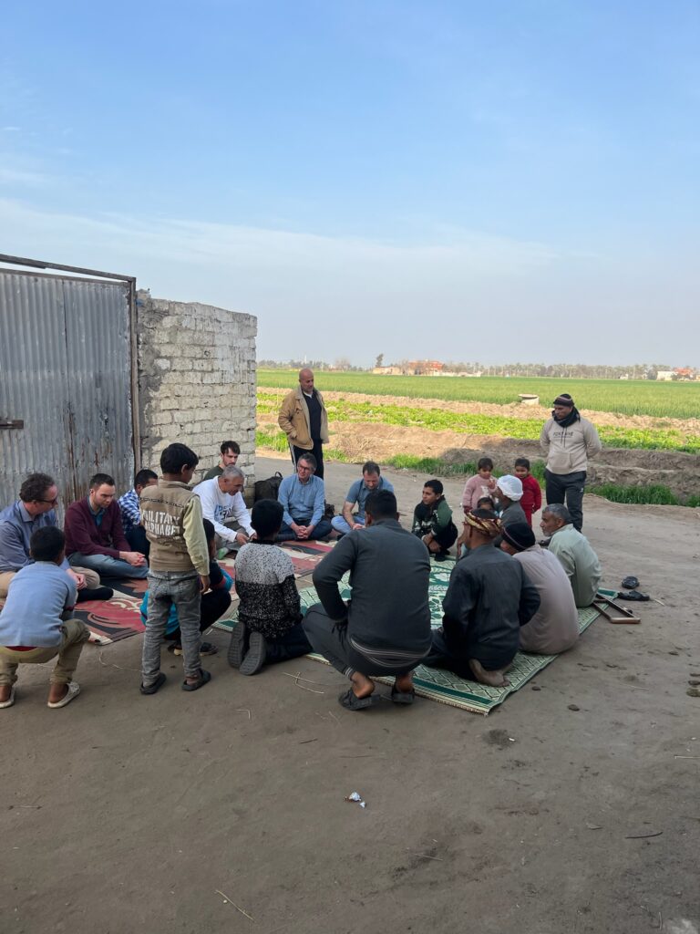 The BUCRA team interviewing local farmers.